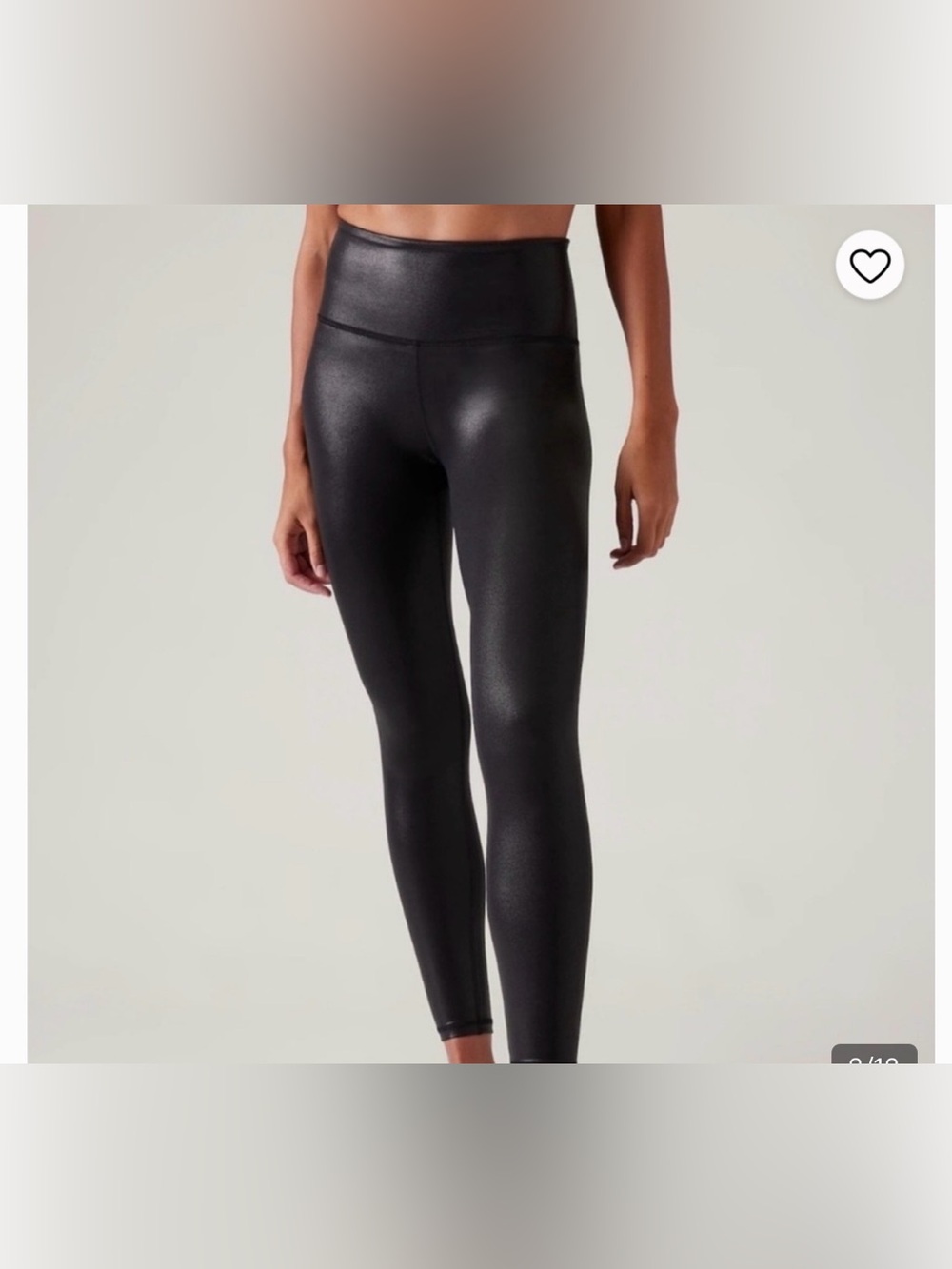 Athleta Elation Shine Black Tight Leggings Small